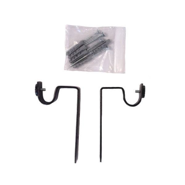 52710-CURTAIN-BRACKET-MATT-BLACK-STEEL-SINGLE-19MM