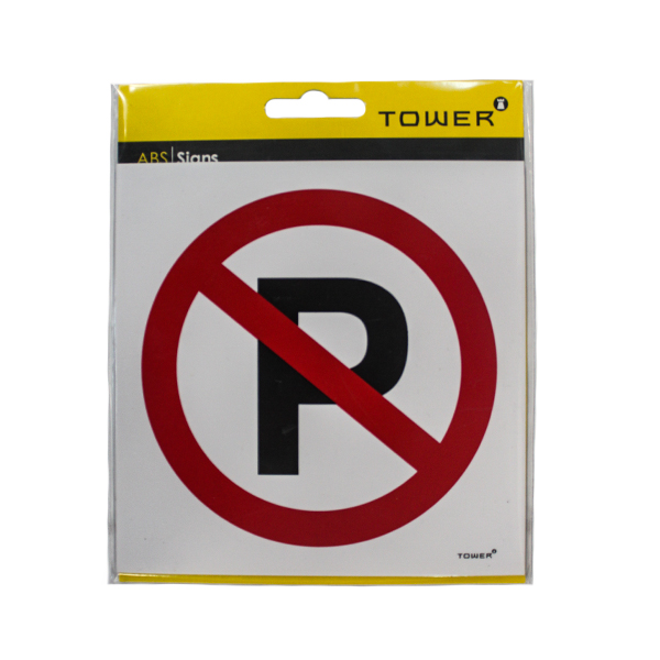 46363-SIGN-SABS-NO-PARKING-150MM-X-150MM