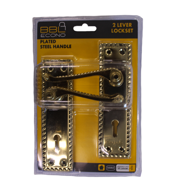 92824-handle-lever-lockset-bbl-2-lever-brass-plate-(pair)