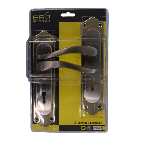 97422-handle-lever-lockset-bbl-3-lever-goldstone-brass-plate