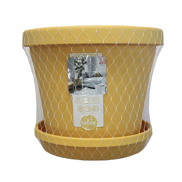 105578-SEBOR-SUPER-POT-&-SAUCER-SET-YELLOW-25CM