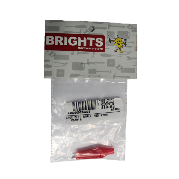 67409-CROCODILE-CLIP-SMALL-27MM-RED