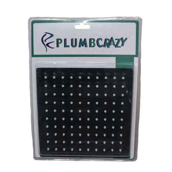 94631-SHOWER-ROSE-200MM-SQUARE-BLACK