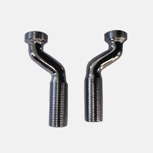 96852-TAP-SPARE-S-CONNECTION-X-2-LONG-CHROME-PLATED