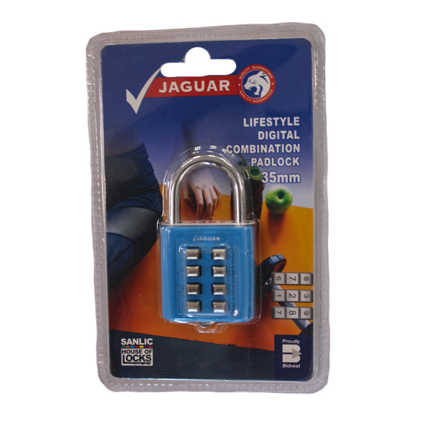 92633-PADLOCK-JAGUAR-DIGITAL-COMBINATION-BLUE-35MM