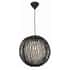 83823-PENDANT-1-LIGHT-BLACK-BAMBOO-WITH-NATURAL
