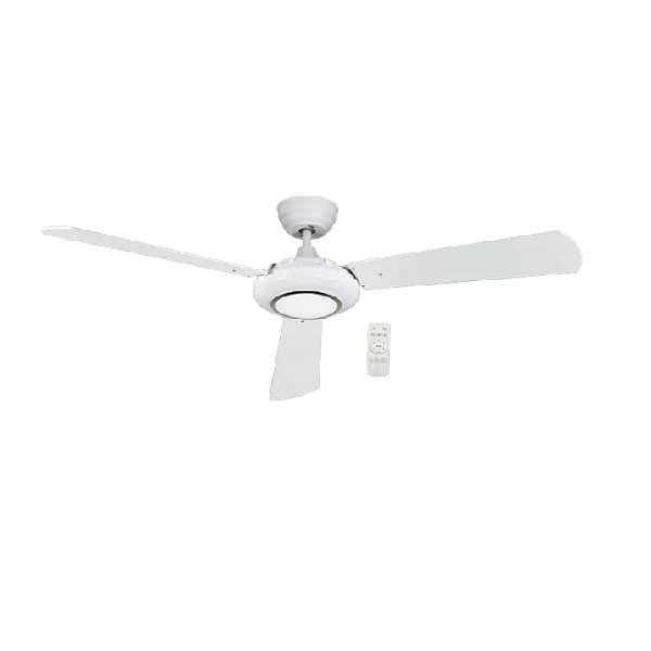 10683-Bright-Star-White-12W-LED-127cm-Ceiling-Fan/Light