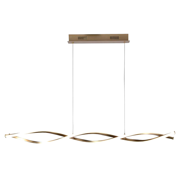 10320-Eurolux-Cresting-Wave-Gold-&-White-24W-LED-Pendant