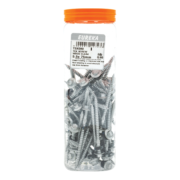 35250-Eureka-Class-4-Wood-Tek-Screw-Tub-5.5mm-x-75mm-(60)