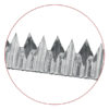 311403-Security-Wall-Spike-1.5M-Galvanised-Foot