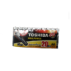 BATTERY TOSHIBA ALKALINE AAA-20PACK