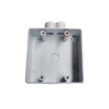 P.V.C. FLUSH BOX 4X4 SPOUTED