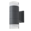 LANTERN UP/DOWNFACING CHARCOAL GLASS ENDS