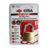 CISA PADLOCK BRASS 50MM