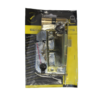 MORTICE CYLINDER LOCK 76MM BRASS