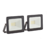 EUROLUX 10W LED FLOODLIGHT TWIN PACK