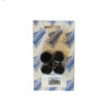 300049-PVC-ROUND-FERRULES-BLACK-16MM-X4