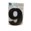 316753-NUMBER-STAINLESS-STEEL-BLACK-175MM-#9