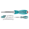82550-TOTAL-INTERCHANGEABLE-SCREWDRIVER-SET-6-IN-1