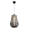 87597-BRIGHT-STAR-PENDANT-1-LIGHT-METAL-AND-RATTAN-230MM