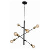 81445-PENDANT-BLACK-6-LIGHT-ADJUSTABLE-ARMS