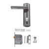 88843-Samson-Handle-3-Lever-Botticell-Satin-Nickle-and-Black-Nickel