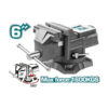 87370-TOTAL-BENCH-VICE-SWIVEL-BASE-150MM