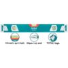 85838-TOTAL-SPIRIT-LEVEL-600MM-DOUBLE-SIDED