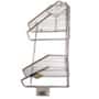 46267-LK-CHROME-SHOWER-CORNER-CADDY-DOUBLE
