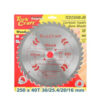 18413-TORK-CRAFT-CIRCULAR-SAW-BLADE-250MM-X-30-20-16MM-X-40T