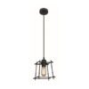 81316- PENDANT-1-LIGHT-BLACK-METAL