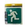 46397-SIGN-SABS-MAN-RUNNING-LEFT-190MM-X-190MM