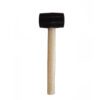 59411-MALLET-RUBBER-WOODEN-HANDLE-250G