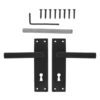 103907-Mackie-Leo-Black-Stainless-Steel-Door-Handles