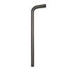102598-BIJIOU-SHOWER-ARM-400MM-ROUND-SATIN-NICKEL