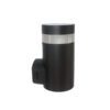 107962-LANTERN-9W-LED-UP-&-DOWNFACING-BLACK-ABS/PC