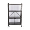 113604-Wildberry-Foldable-Steel-Shelving-Black