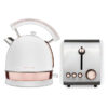 504-Mellerware-Stainless-Steel-White-&-Rose-Gold-Kettle-&-Toaster-Combo