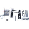 92810-92811-BBL-Mortice-Lockset and Hinges-Econo-Chrome-Combo