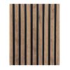 11310-Slat Wall Panel Java Black 2400x122x12mm