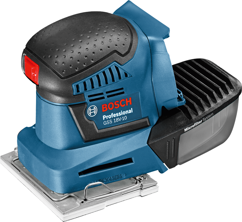 BOSCH 18V LI ION CORDLESS ORBITAL SANDER BRIGHTS
