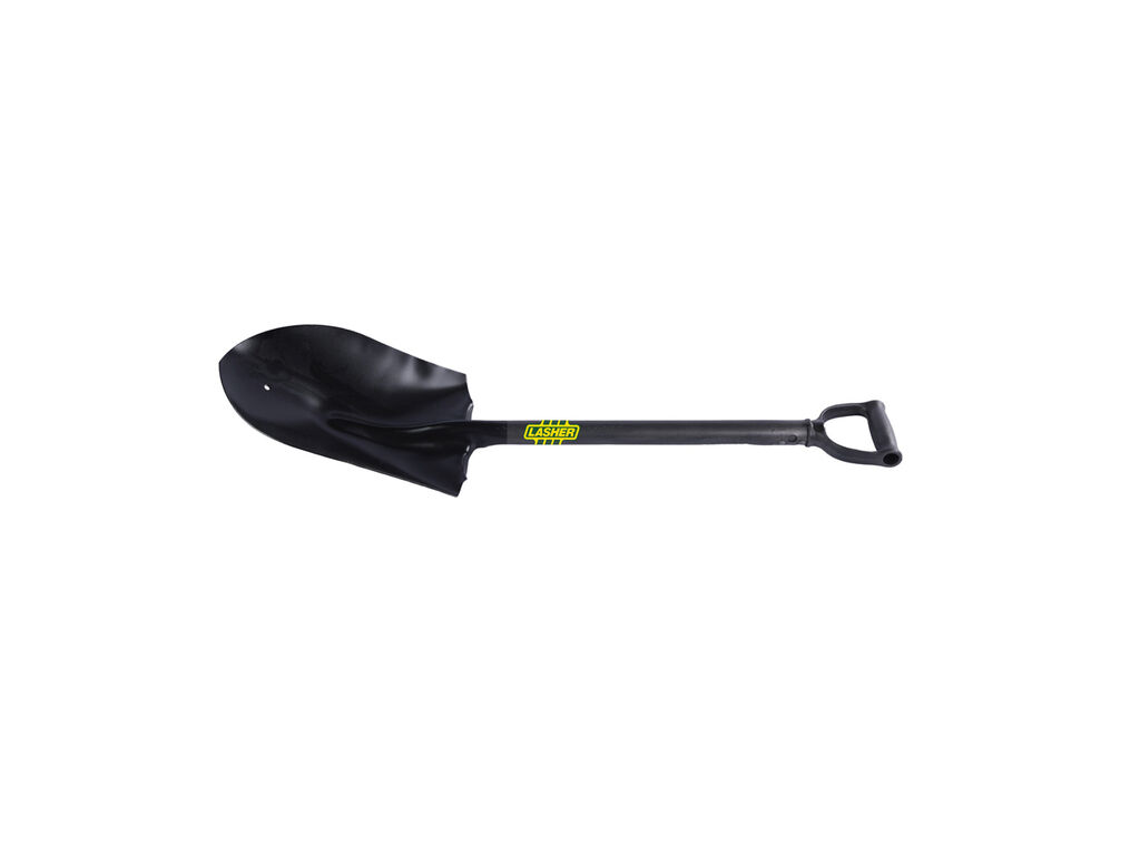 Round nose round 6’4” 45L Lasher Spade Shovel Round Nose | Brights Hardware
