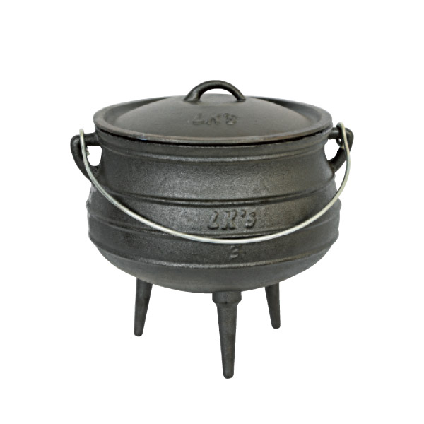 3# Enamel Cast Iron Potjie Pot