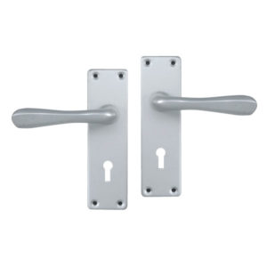 MORTICE LOCKSET AND ALUMINIUM HANDLE