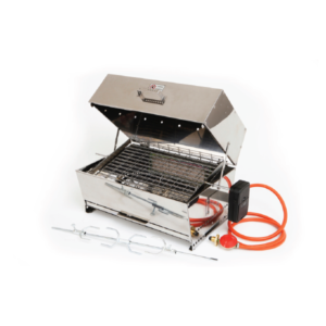 Braai-Gas Rotis. Motor/Basket/Regul Set