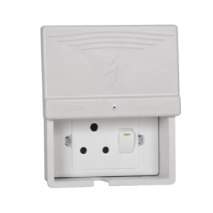 ACDC WEATHERPROOF SINGLE PLUG SOCKET