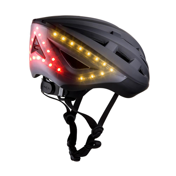 bicycle helmet with turn signals