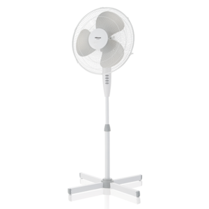 MELLERWARE BREEZE PEDESTAL FAN WHITE 40CM 45W