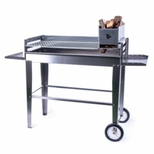 Techni Punch Portable Stainless Steel Braai With Embermaker