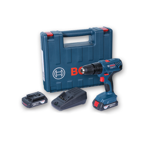 11905_Bosch Cordless 18V Li-ion Drill with 2 x 1.5Ah Batteries